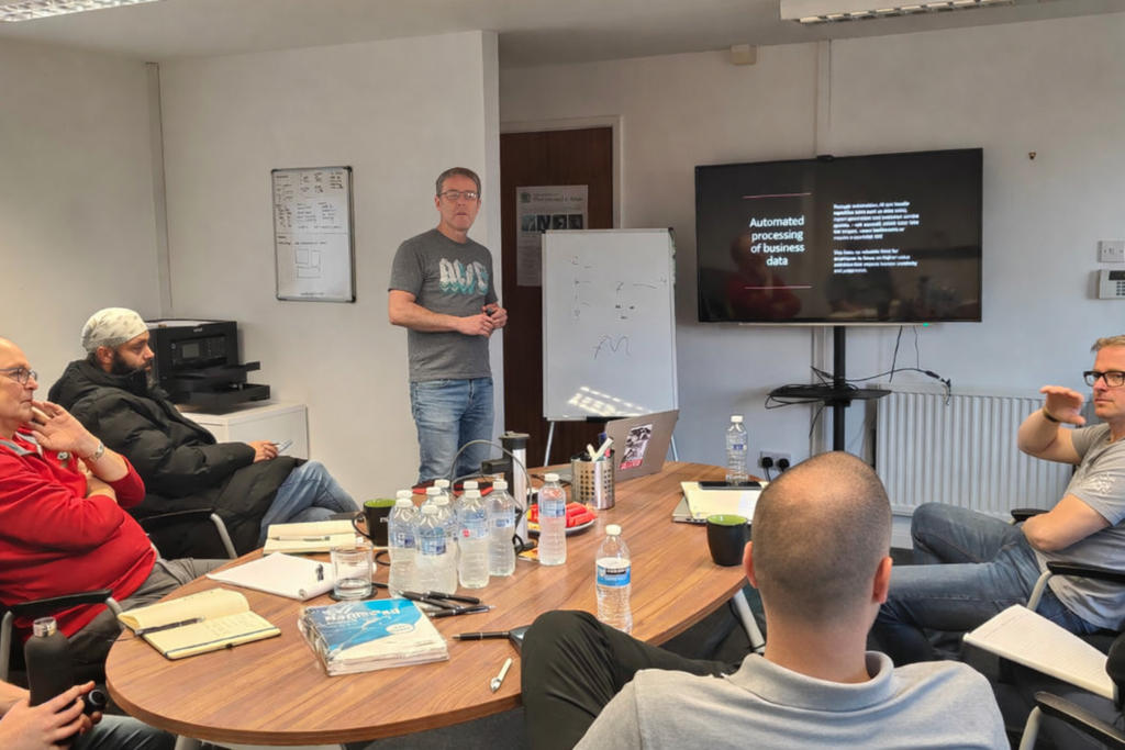 Training event at The AI Works training facility 46 Halliwell Street Chorley