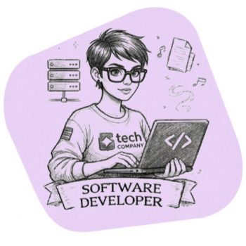 Software Developer illustration